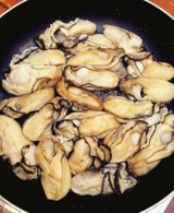 昨年のリモンチェッロ講座でも登場した、「ヤマヨ水産」小松さんの絶品牡蠣！とーても大きくてプリップリ美味なんです♪