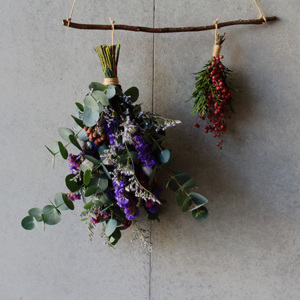 今回作るスワッグ