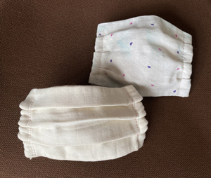 ギャザーマスクだぞぃ。2個セットだぞぃ。