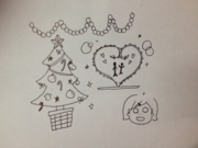 おそるべしクリスマスイルミネーションのまばゆさ・・・(ADゴン)